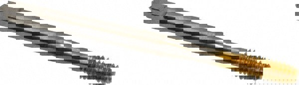 Thread Forming Tap: #8-32 UNC, Bottoming, High Speed Steel, TiN Coated