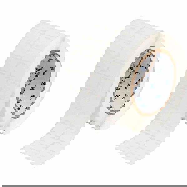 Label Maker Label: White, Polypropylene, 1-1/2