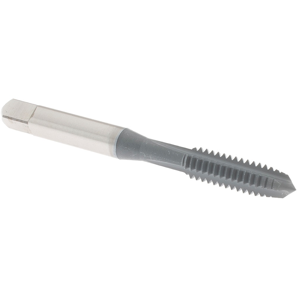Straight Flute Tap: 1/4-20 UNC, 3 Flute, Plug Chamfer, High-Speed Steel