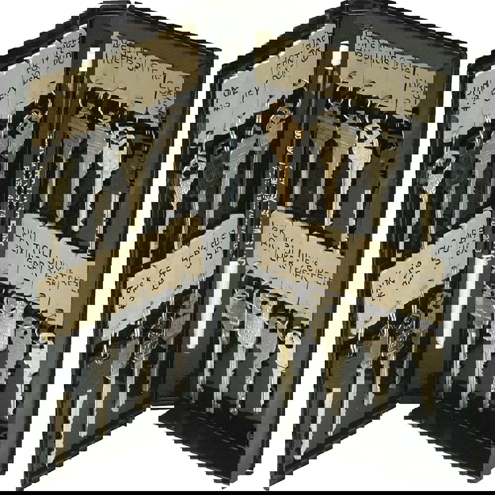 Key Control; Type: Key Cassette ; Number of Keys: 0 ; Color: Black ; Width (Inch): 4-3/4