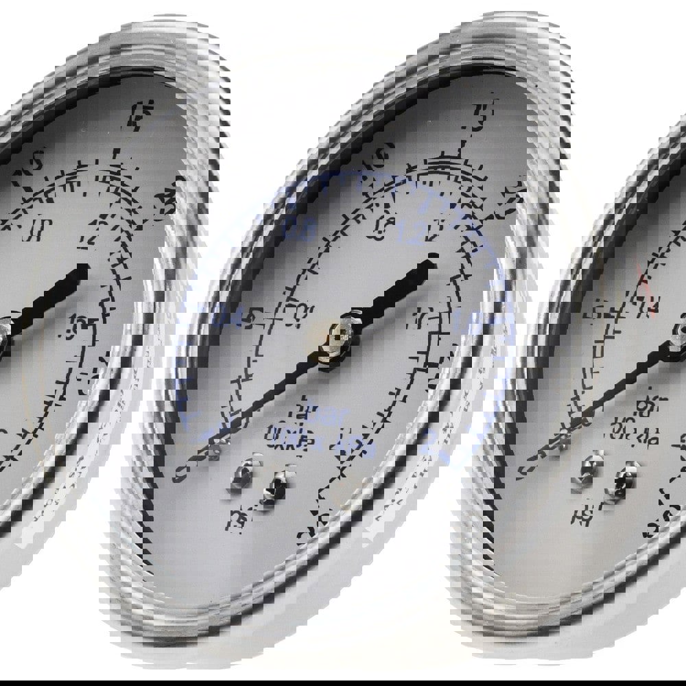 Pressure Gauge: 2-1/2