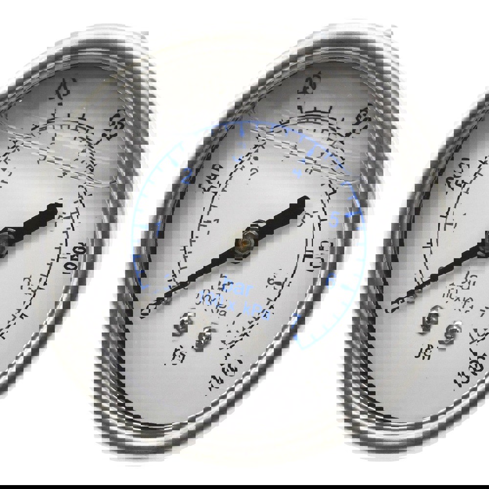 Pressure Gauge: 2-1/2