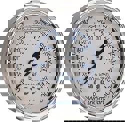 Pressure Gauge: 2-1/2