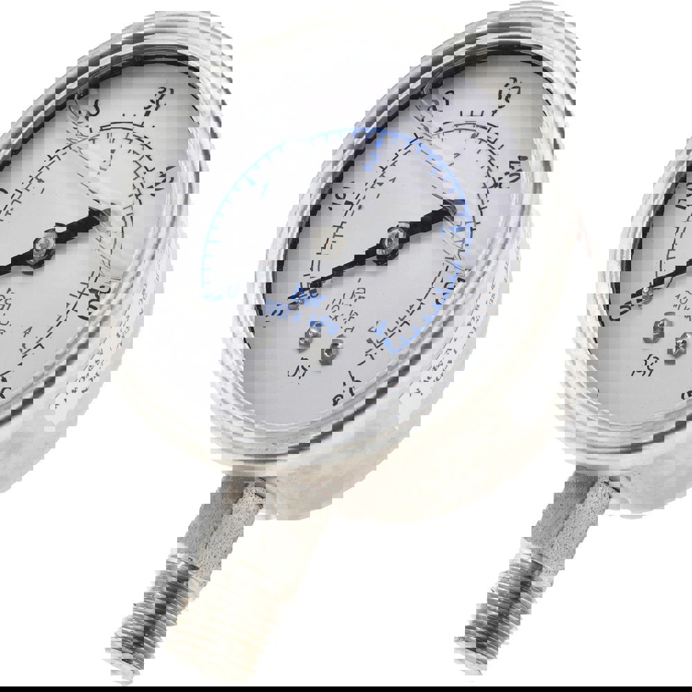 Pressure Gauge: 2-1/2