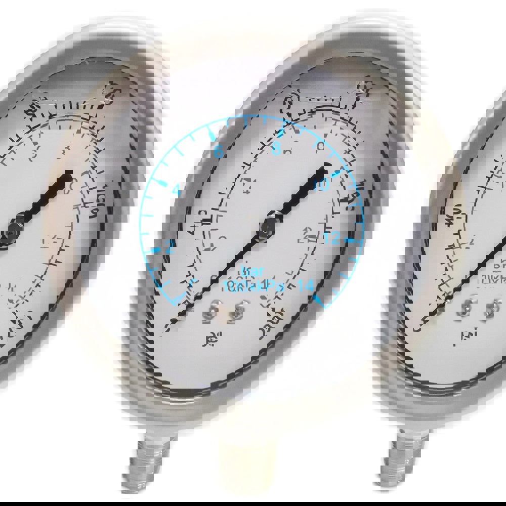 Pressure Gauge: 2-1/2