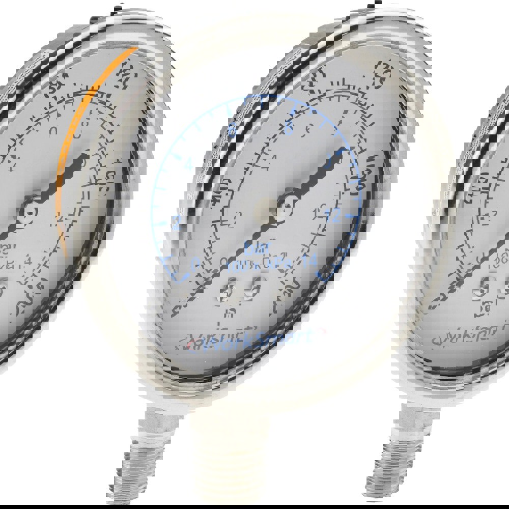 Pressure Gauge: 2-1/2