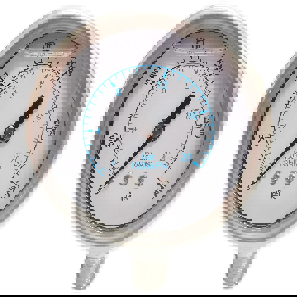 Pressure Gauge: 2-1/2