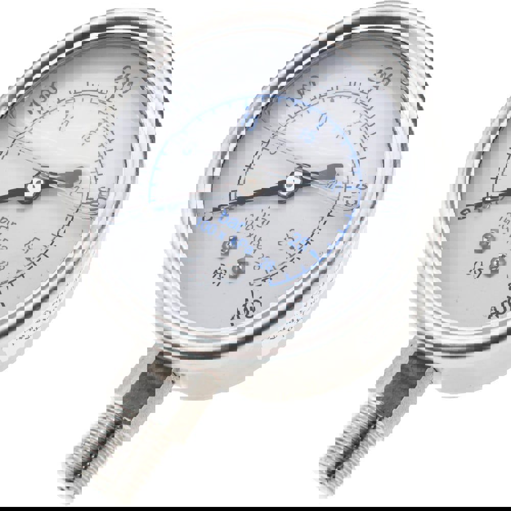 Pressure Gauge: 2-1/2