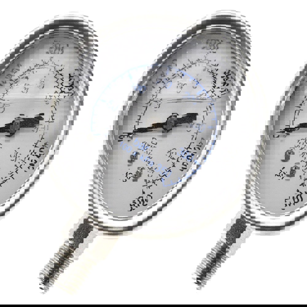 Pressure Gauge: 2-1/2