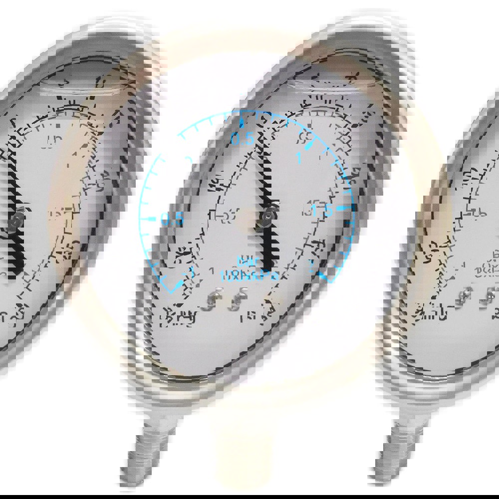 Pressure Gauge: 2-1/2