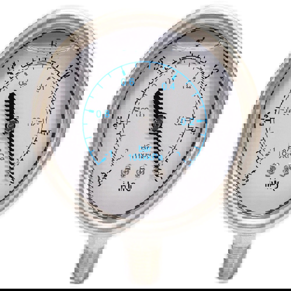 Pressure Gauge: 2-1/2