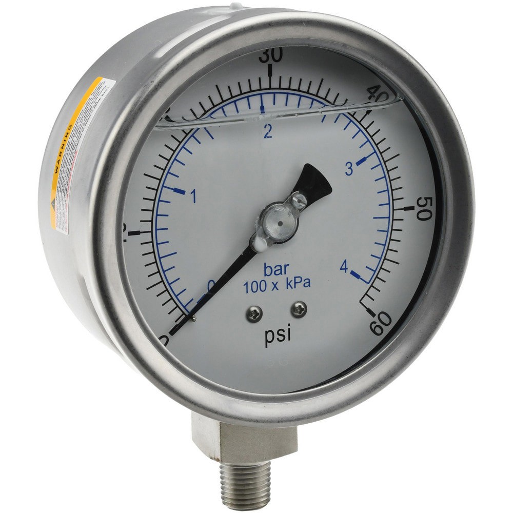 Pressure Gauge: 4
