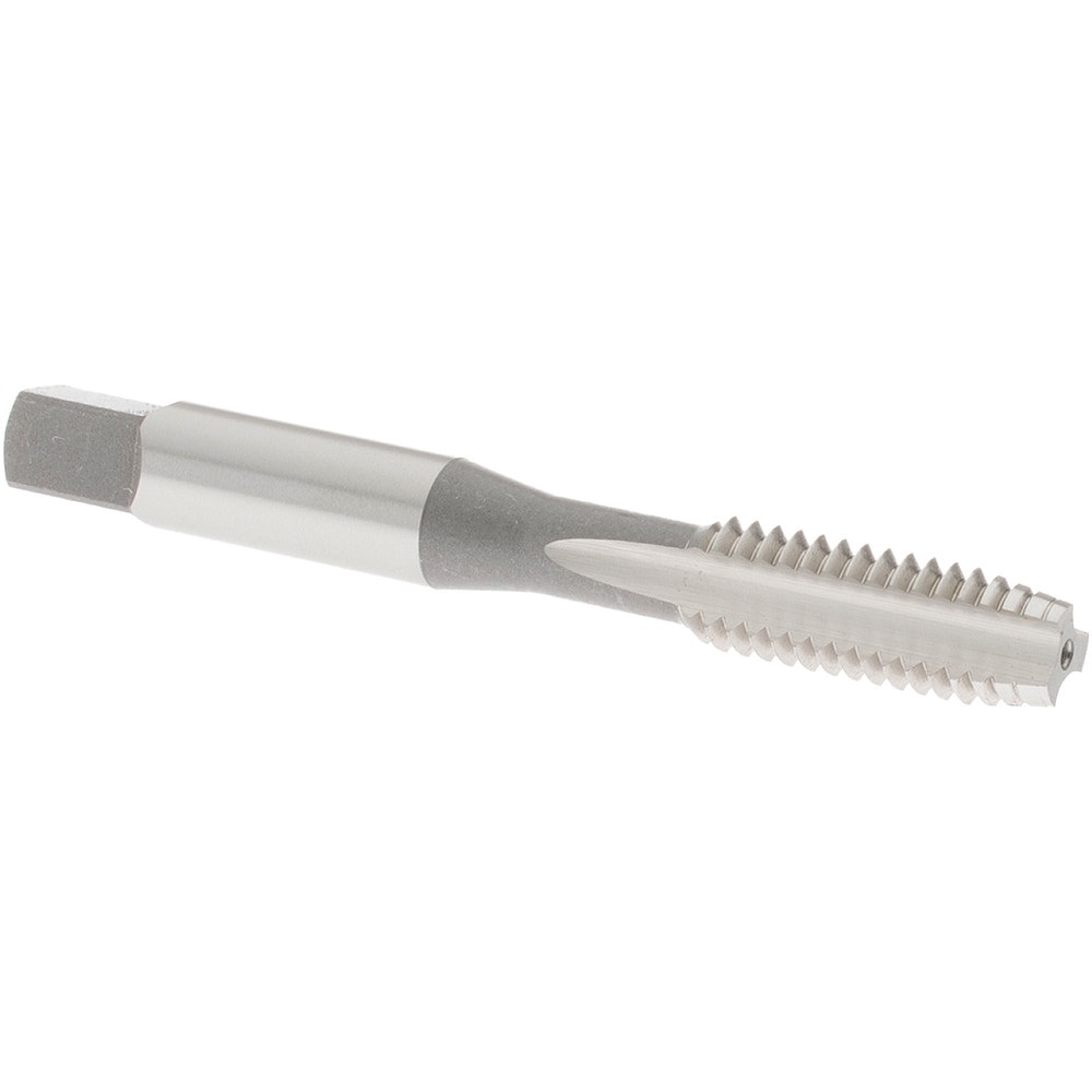Straight Flute Tap: 5/16-18 UNC, 3 Flute, Plug Chamfer, 3B Class of Fit, High-Speed Steel, Bright/Uncoated Finish