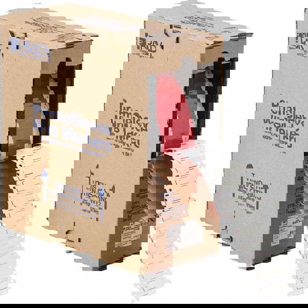 Label Maker Label: White, Polyolefin, 1,000 per Roll