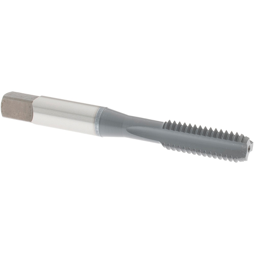 Straight Flute Tap: 5/16-18 UNC, 3 Flute, Bottoming Chamfer, 3B Class of Fit, High-Speed Steel