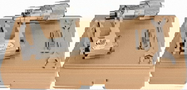 0 to 1 Inch, Carbide Face, Mechanical Multi Anvil Micrometer