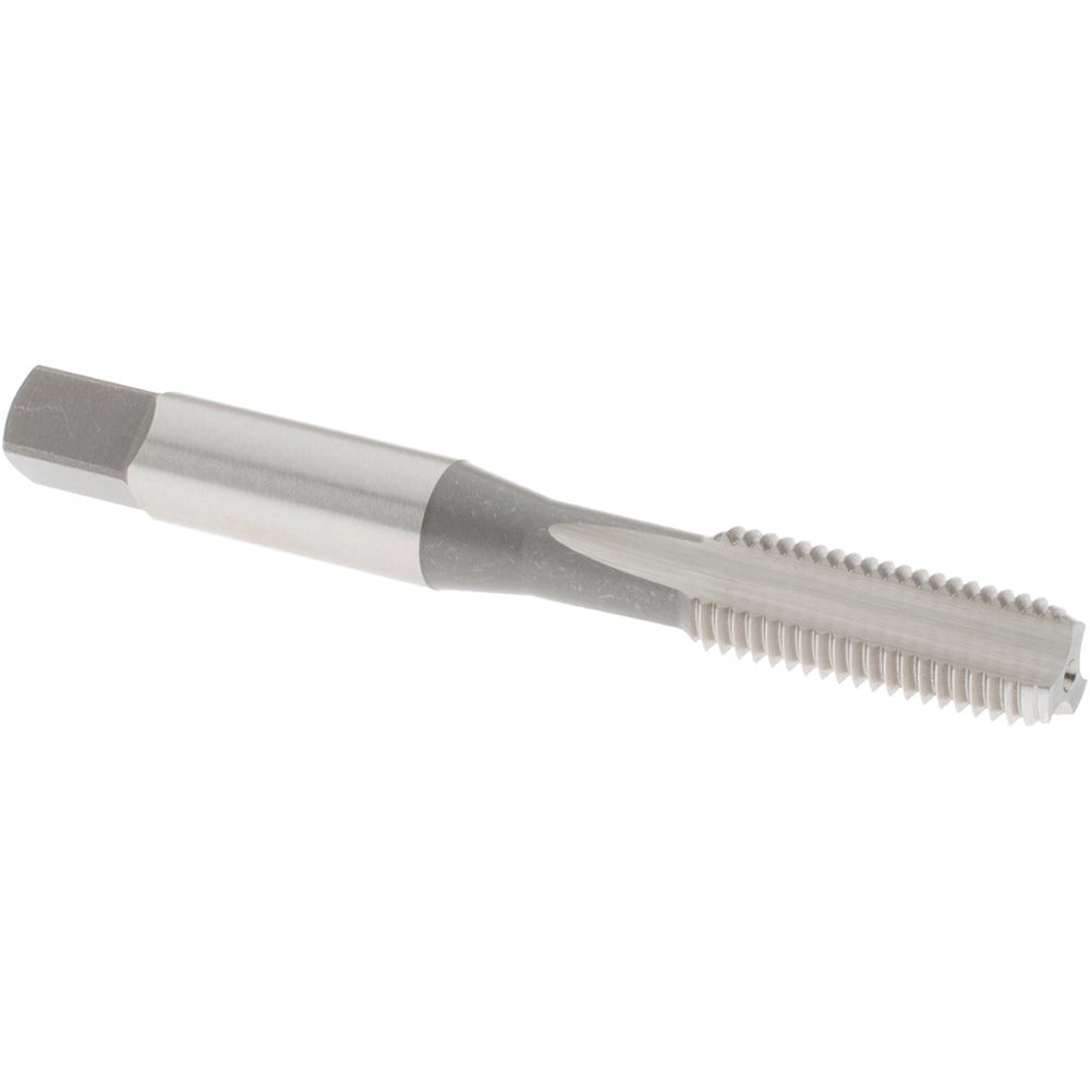 Straight Flute Tap: 5/16-24 UNF, 3 Flute, Bottoming Chamfer, 3B Class of Fit, High-Speed Steel, Bright/Uncoated Finish
