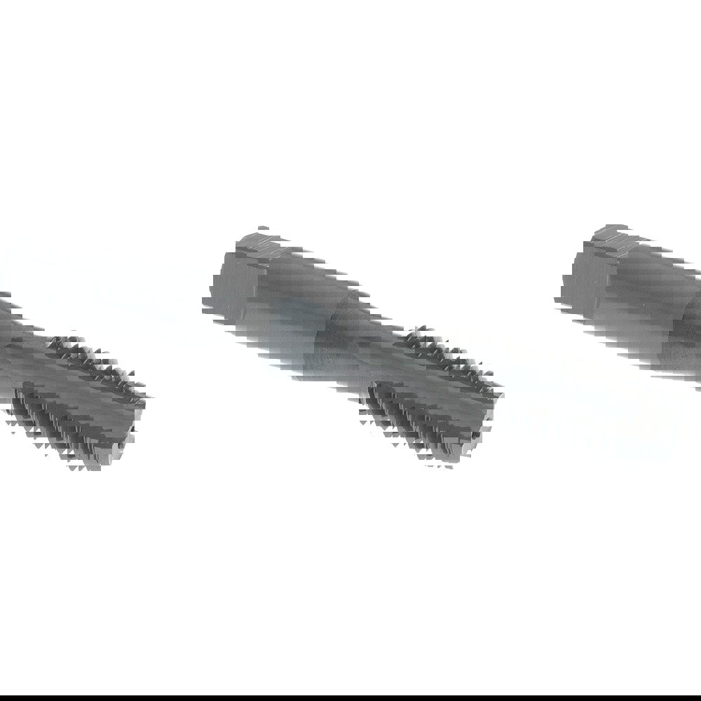 Straight Flute Tap: 3/8-16 UNC, 3 Flute, Plug Chamfer, 3B Class of Fit, High-Speed Steel, Oxide Finish