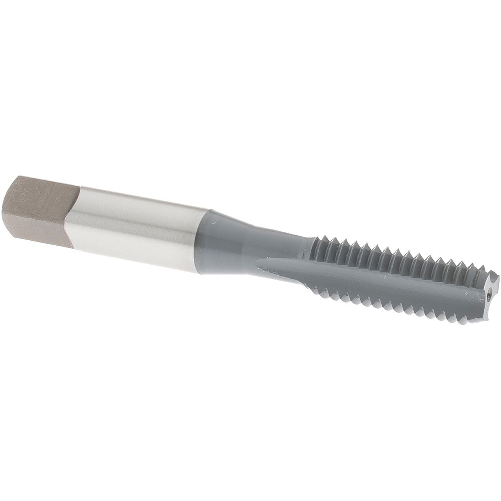 Straight Flute Tap: 3/8-16 UNC, 3 Flute, Bottoming Chamfer, 3B Class of Fit, High-Speed Steel