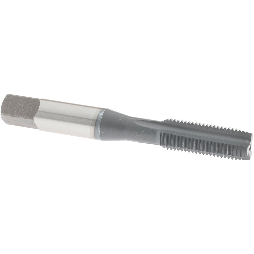 Straight Flute Tap: 3/8-24 UNF, 3 Flute, Plug Chamfer, 3B Class of Fit, High-Speed Steel