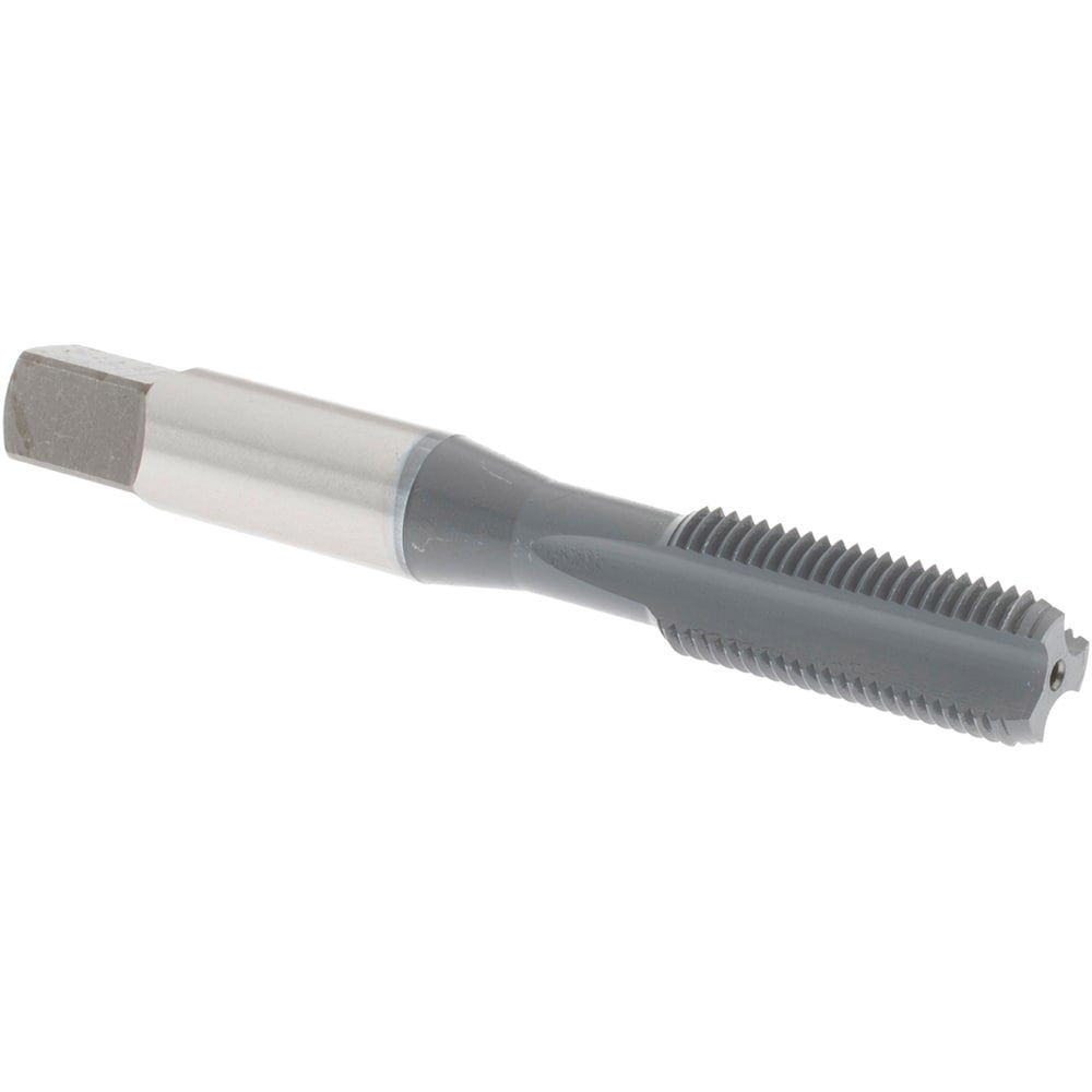 Straight Flute Tap: 3/8-24 UNF, 3 Flute, Bottoming Chamfer, 3B Class of Fit, High-Speed Steel