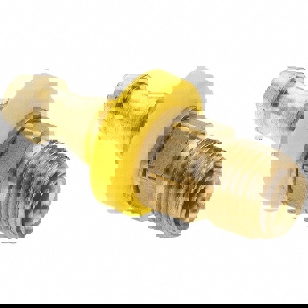 Barbed Push-On Hose Inverted Male Swivel: 1/4