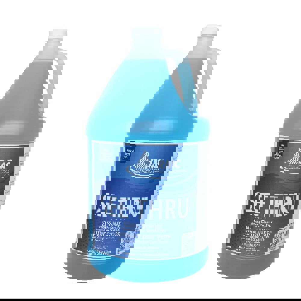 Glass Cleaners; Form: Liquid ; Container Type: Jug ; Solution Type: Ammonia-Free; Ready to Use ; Container Size: 1 gal ; Scent: Clean/Fresh; Mild ; Removes: Finger Marks; Grease; Water Marks; Soap Scum; Oily Soils; Oil