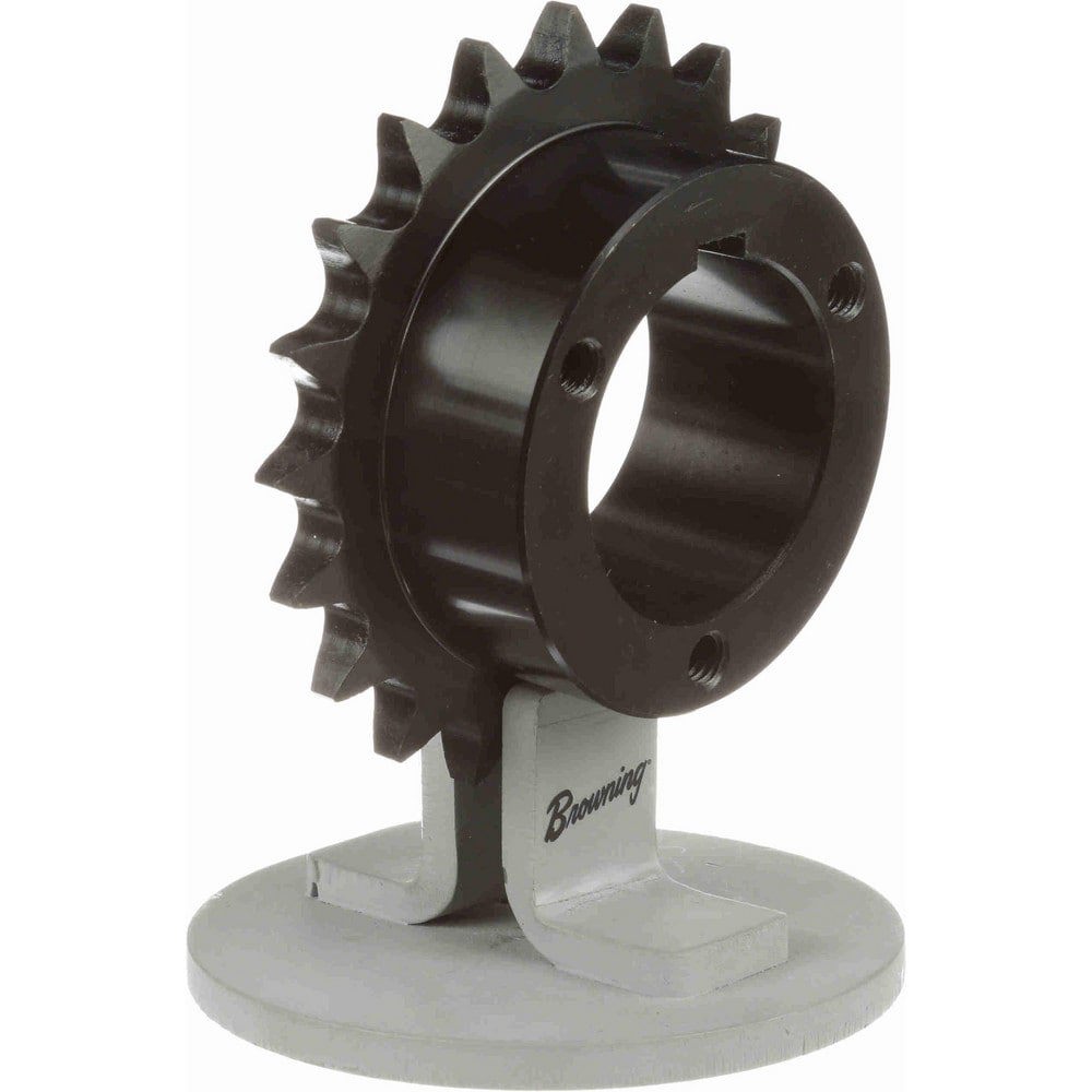 Bushed Roller Chain Sprocket: 20 Teeth, 5/8