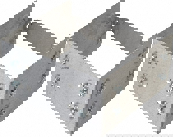 6 Inch Wide x 6 Inch High, Rectangular Raceway Connector Coupling