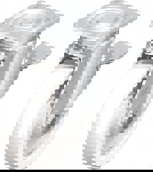 Swivel Top Plate Caster: Nylon, 6