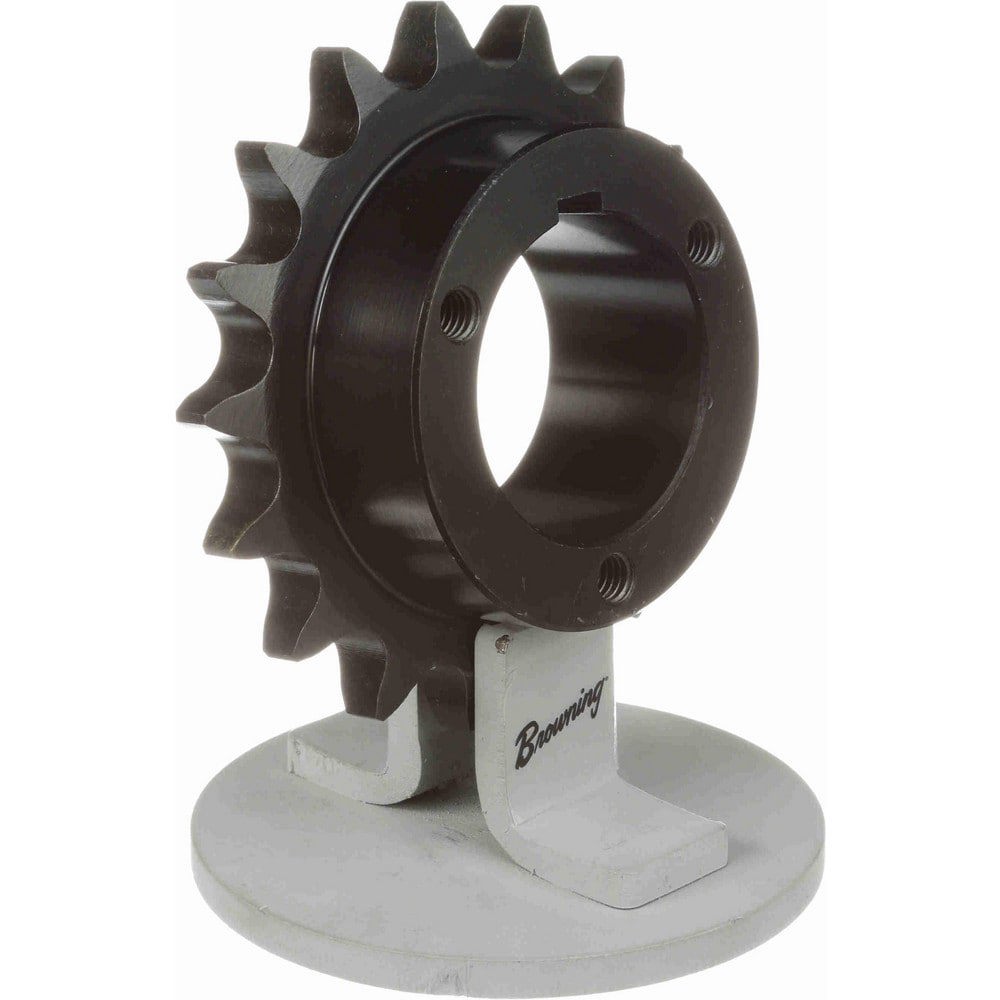 Bushed Roller Chain Sprocket: 17 Teeth, 3/4