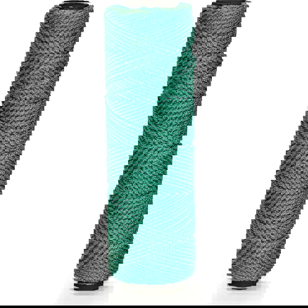 Mason Line Twine: #18 Twine Dia, Nylon, Green