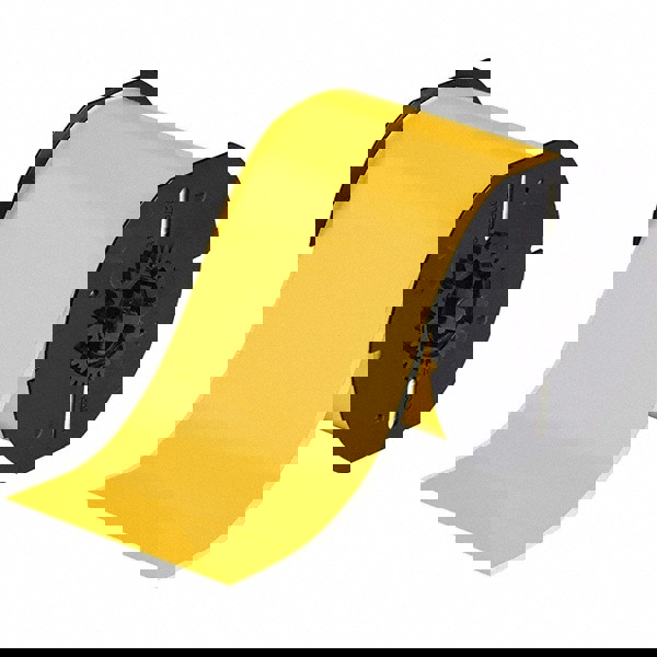 Label Maker Label: Yellow, Polyester, 100