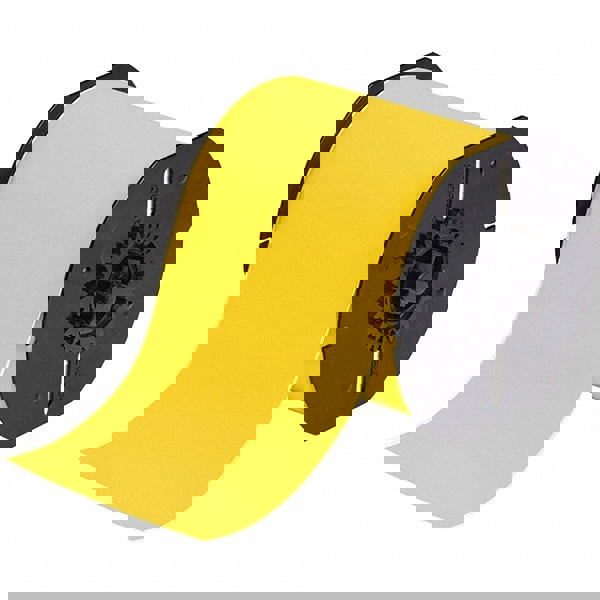 Label Maker Label: Yellow, Polyester, 100