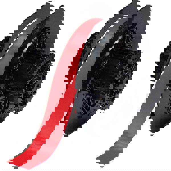 Label Maker Label: Red, Polyester, 100