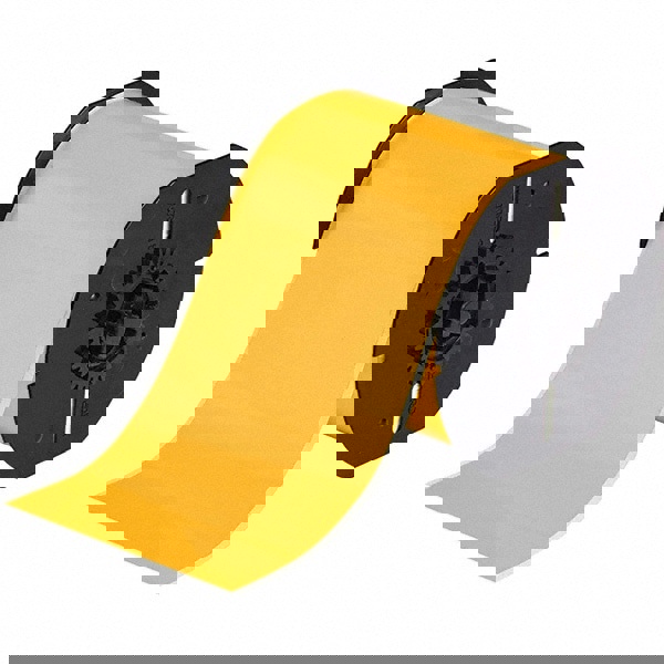 Magnetic Tape: 100', Polyester, Yellow