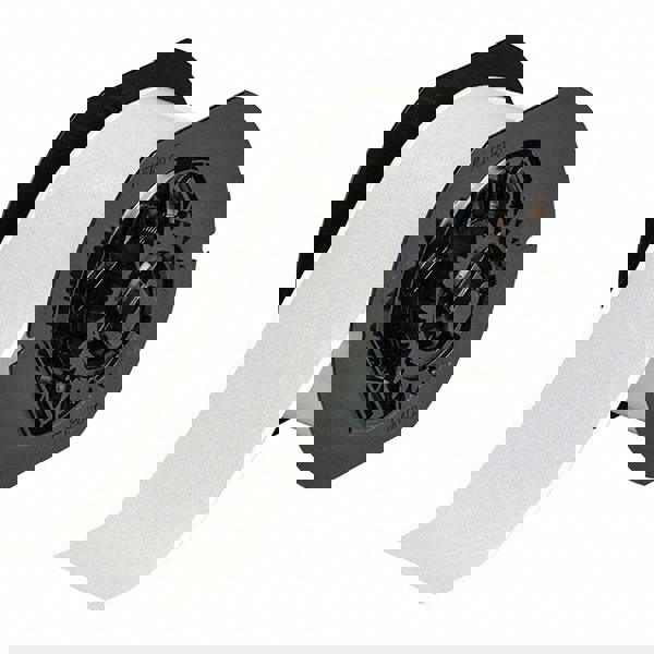 Label Maker Label: Silver, Plastic, 1 Roll