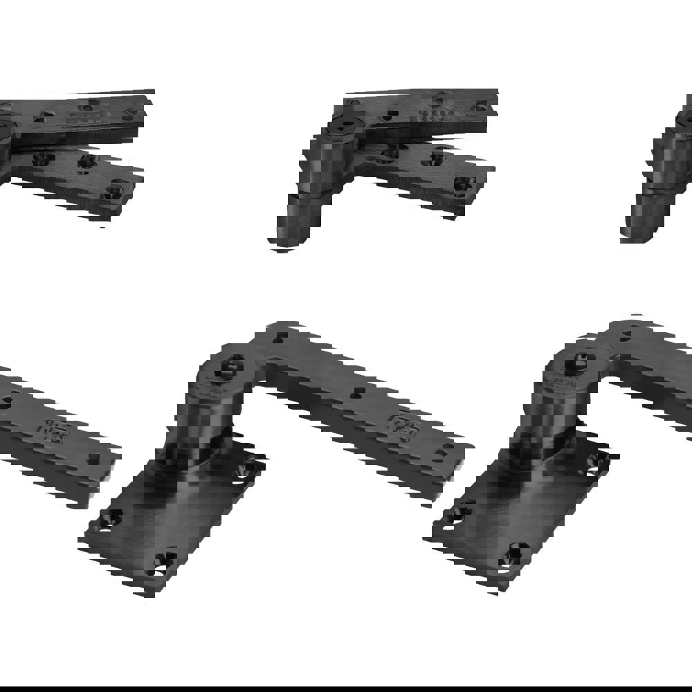 Pivot Hinges; Type: Pivots ; Hand: Right Hand ; Leaf Height: 3-3/4 (Inch); Length (Inch): 7-1/4 ; Width (Inch): 7-1/4 ; Material: Metal