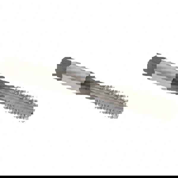 Straight Flute Tap: 5/16-18 UNC, 3 Flutes, Bottoming, 2B Class of Fit, High Speed Steel, Bright/Uncoated