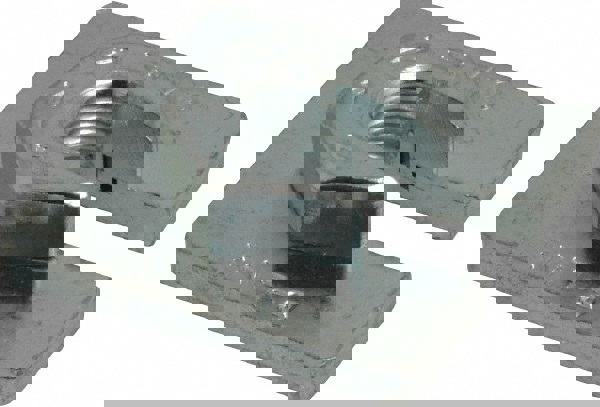 Strut Channel Slip On Square Washer/Lock Nut: Use with Cooper B-Line - Channel/Strut (All Sizes Except B62 & B72), 3/8-16 Bolt