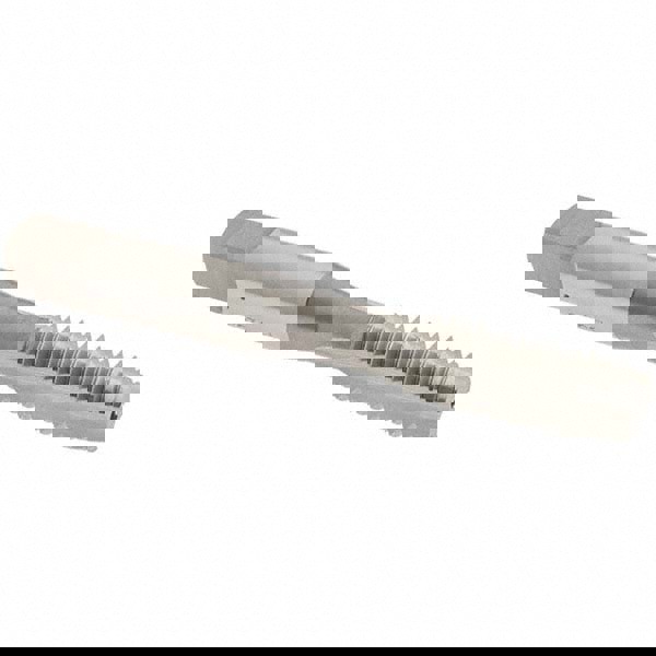 Straight Flute Tap: 3/8-16 UNC, 3 Flutes, Plug, 2B Class of Fit, High Speed Steel, Bright/Uncoated