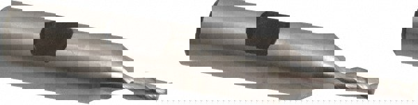 Square End Mill: 0.1378'' Dia, 7/16'' LOC, 3/8'' Shank Dia, 2-5/16'' OAL, 2 Flutes, Cobalt