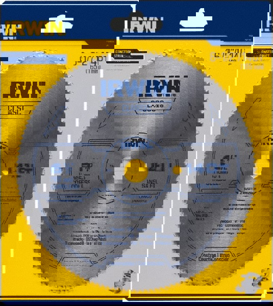 Wet & Dry Cut Saw Blade: 6-1/2