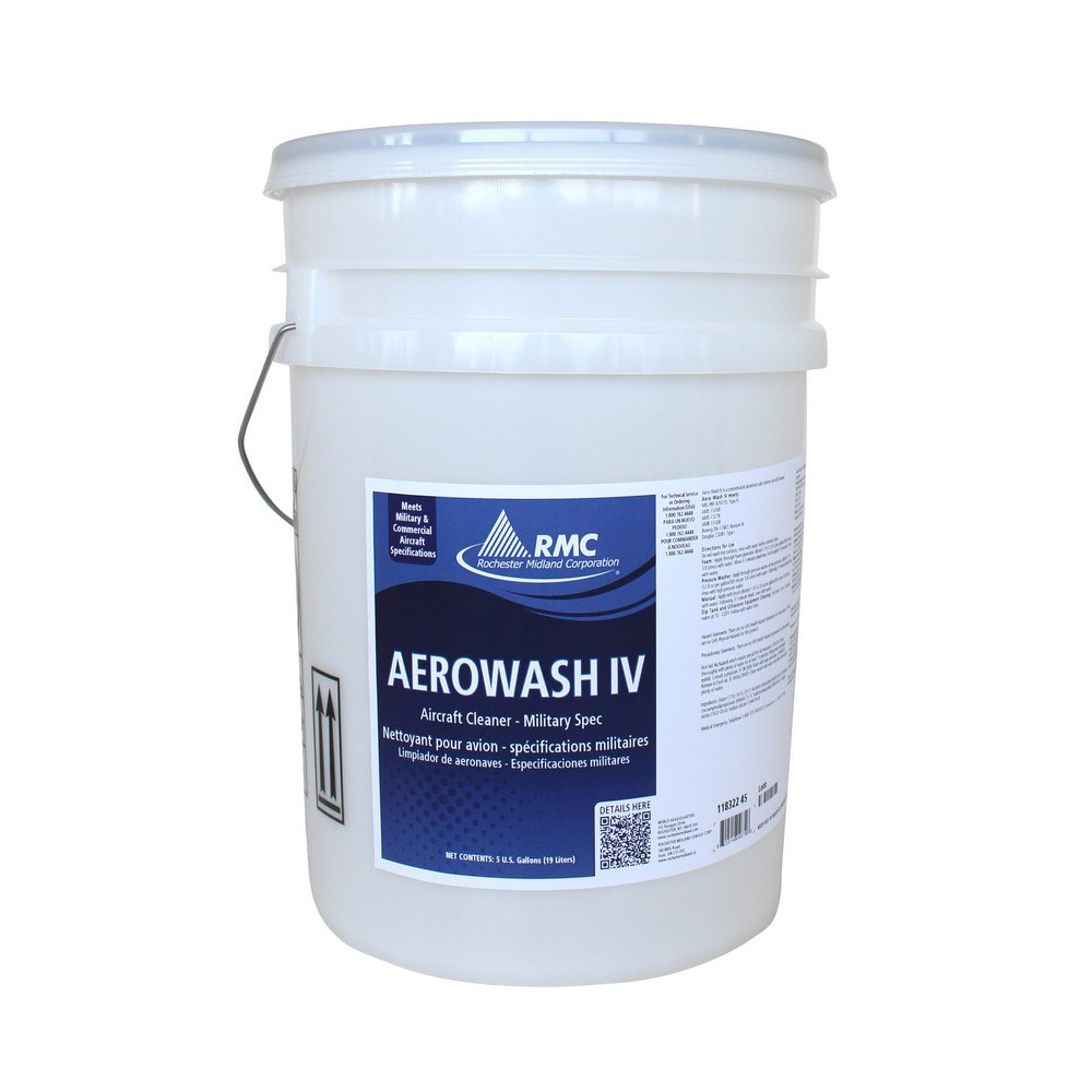 Automotive Cleaners & Degreaser; Product Type: aircraft cleaner ; Container Type: Pail; Jug with Handle ; Container Size: 5 g ; Color: Colorless to Yellow ; Solvent Base: Water Based ; Composition: Water-Based