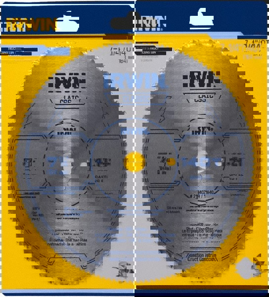 Wet & Dry Cut Saw Blade: 7-1/4
