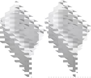 @ 60X32 RH BATH W/APN *DEVONS WHIT