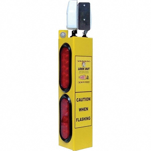 Auxiliary Lights; Light Type: Forklift Warning Light ; Amperage Rating: 1.00 ; Color: Yellow/Red ; Material: Aluminum; Aluminum ; Voltage: 110 VAC to 24VDC
