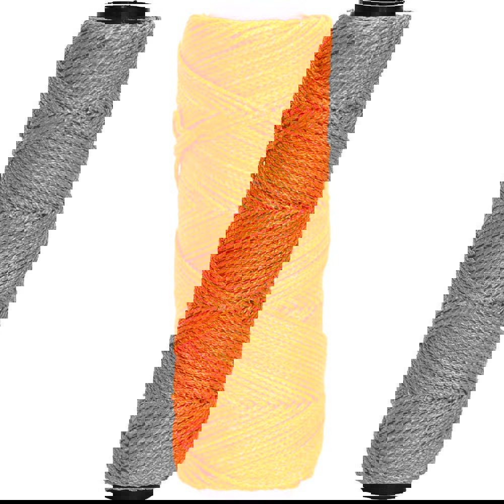 Mason Line Twine: #18 Twine Dia, Nylon, Orange