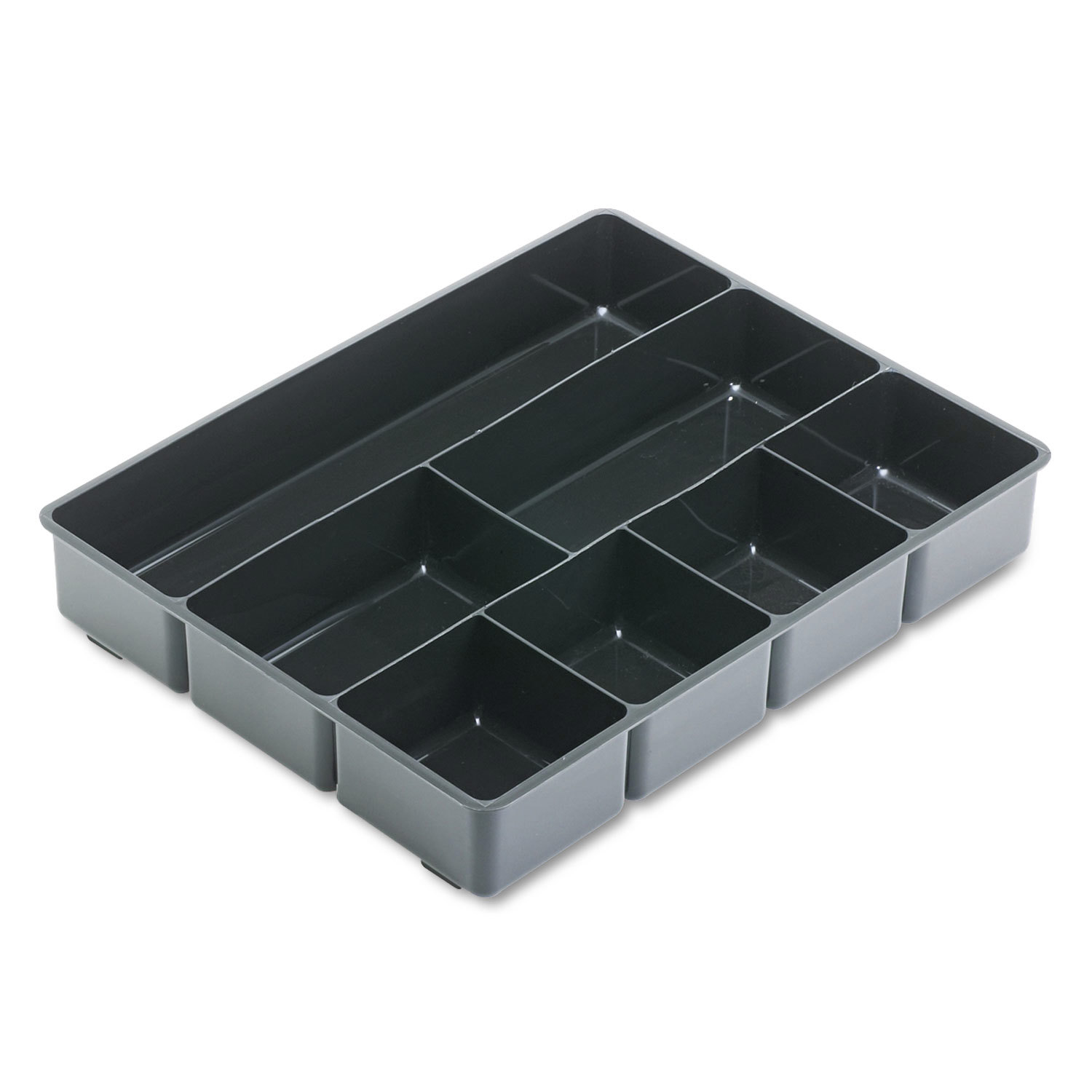7 Compartment, 15 Inch Wide x 11.73 Inch Deep x 2-1/2 Inch High, Drawer Organizer
