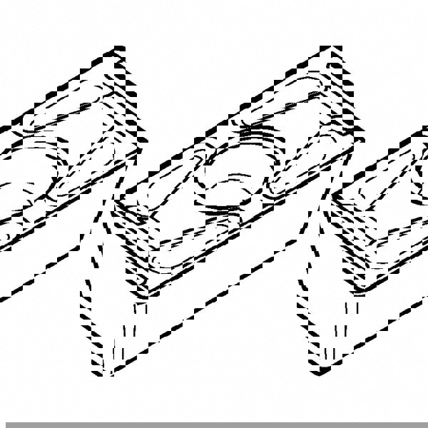Milling Insert: APFX1604PD R, K110M, Solid Carbide